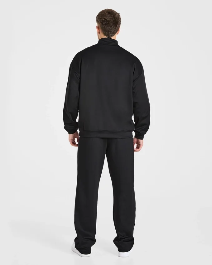 Klassische Jogginghose im Track-Stil mit geradem Bein