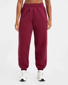 Klassische, kuschelige Oversize-Jogginghose