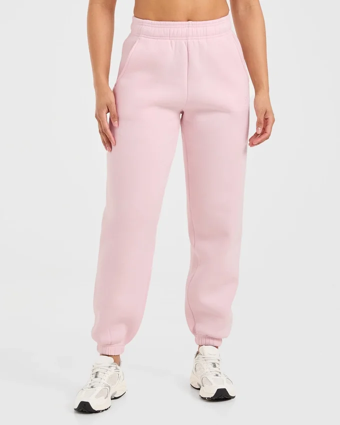 Klassische, kuschelige Oversize-Jogginghose