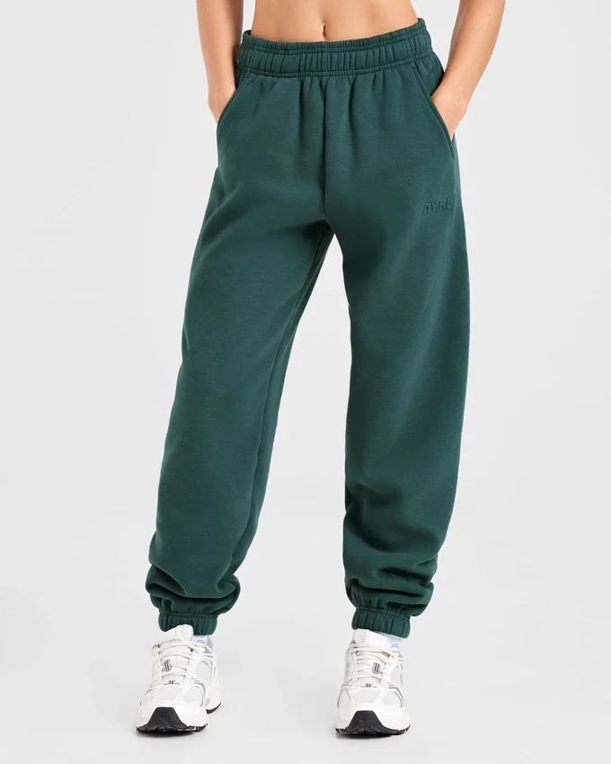 Klassische, kuschelige Oversize-Jogginghose