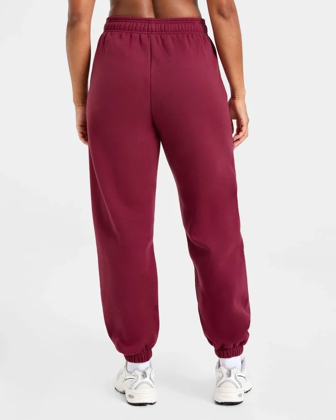 Klassische, kuschelige Oversize-Jogginghose