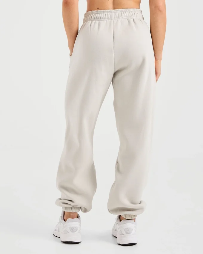 Klassische, kuschelige Oversize-Jogginghose