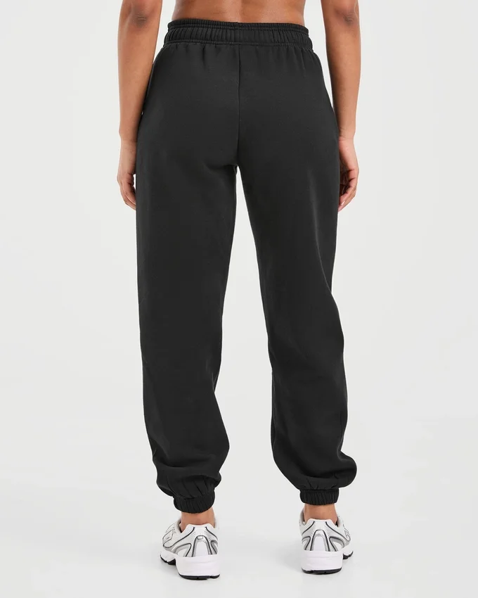 Klassische, kuschelige Oversize-Jogginghose