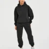 Klassische, kuschelige Oversize-Jogginghose