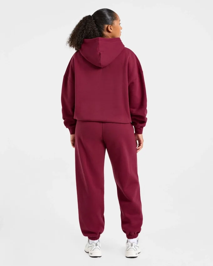 Klassische, kuschelige Oversize-Jogginghose