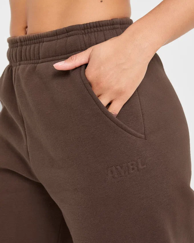 Klassische, kuschelige Oversize-Jogginghose