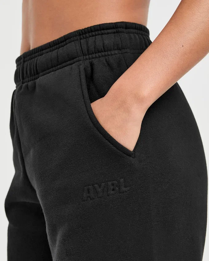 Klassische, kuschelige Oversize-Jogginghose