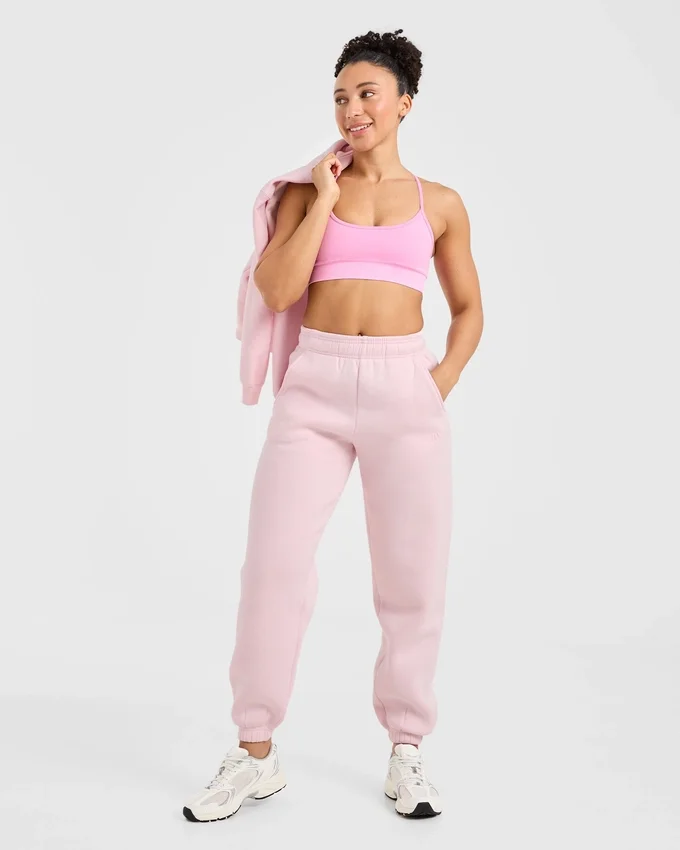 Klassische, kuschelige Oversize-Jogginghose