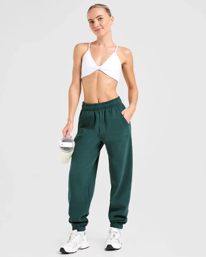 Klassische, kuschelige Oversize-Jogginghose