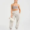 Klassische, kuschelige Oversize-Jogginghose