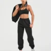 Klassische, kuschelige Oversize-Jogginghose
