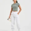 Klassische, kuschelige Oversize-Jogginghose