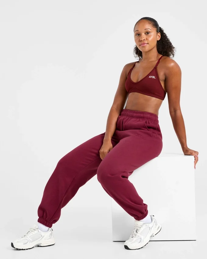 Klassische, kuschelige Oversize-Jogginghose