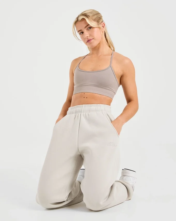 Klassische, kuschelige Oversize-Jogginghose