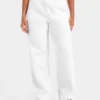 Klassische, kuschelige Oversize-Jogginghose mit geradem Bein
