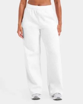 Klassische, kuschelige Oversize-Jogginghose mit geradem Bein
