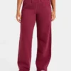 Klassische, kuschelige Oversize-Jogginghose mit geradem Bein
