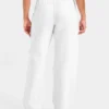 Klassische, kuschelige Oversize-Jogginghose mit geradem Bein