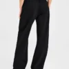 Klassische, kuschelige Oversize-Jogginghose mit geradem Bein