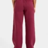 Klassische, kuschelige Oversize-Jogginghose mit geradem Bein