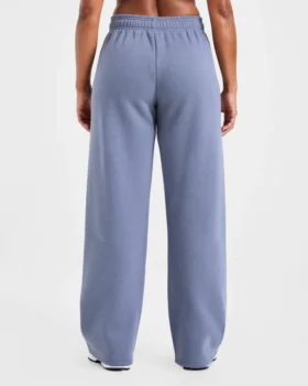 Klassische, kuschelige Oversize-Jogginghose mit geradem Bein