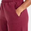 Klassische, kuschelige Oversize-Jogginghose mit geradem Bein