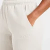 Klassische, kuschelige Oversize-Jogginghose mit geradem Bein