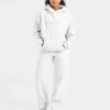 Klassische, kuschelige Oversize-Jogginghose mit geradem Bein