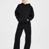 Klassische, kuschelige Oversize-Jogginghose mit geradem Bein