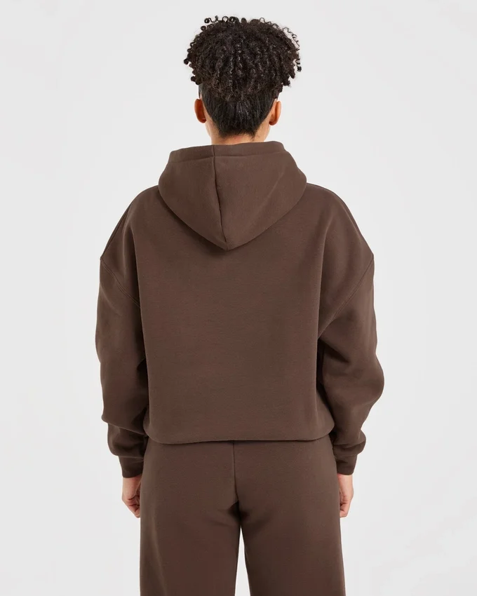 Klassischer, kuscheliger Oversize-Hoodie