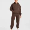 Klassische, kuschelige Oversize-Jogginghose