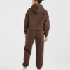 Klassische, kuschelige Oversize-Jogginghose