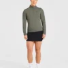 Klassischer Pullover mit 1/4-Reißverschluss