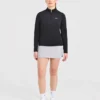 Klassischer Pullover mit 1/4-Reißverschluss