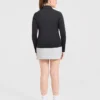 Klassischer Pullover mit 1/4-Reißverschluss