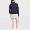 Klassischer Pullover mit 1/4-Reißverschluss