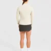 Klassischer Pullover mit 1/4-Reißverschluss