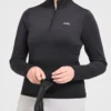 Klassischer Pullover mit 1/4-Reißverschluss