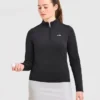 Klassischer Pullover mit 1/4-Reißverschluss