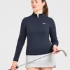Klassischer Pullover mit 1/4-Reißverschluss