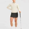 Klassischer Pullover mit 1/4-Reißverschluss