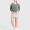 Klassisches Langarm-Polo aus Strick