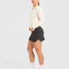 Klassisches Langarm-Polo aus Strick
