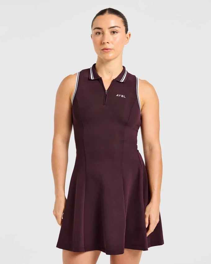 Klassisches Plisseekleid