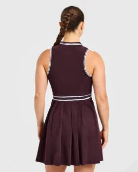 Klassisches Plisseekleid