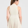 Klassisches Plisseekleid