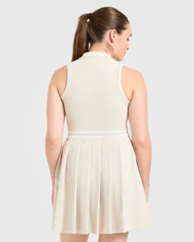 Klassisches Plisseekleid