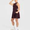 Klassisches Plisseekleid