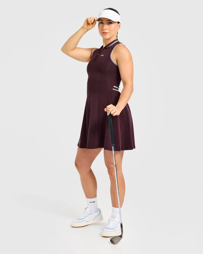 Klassisches Plisseekleid