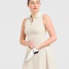 Klassisches Plisseekleid